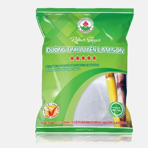 High quality Refined Sugar 45 Icumsa Made From 100% Sugarcane 50Kg Bag OEM Vietnam With Cheap price