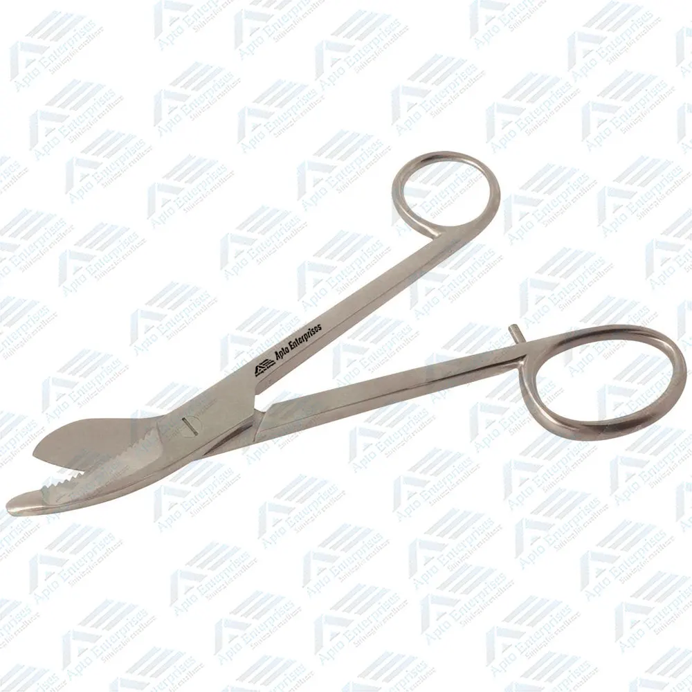 Plaster Scissors Bruns High Quality Burns Orthopedic Instruments Set Stainless Steel Bruns Shape Scissors Manual Instruments