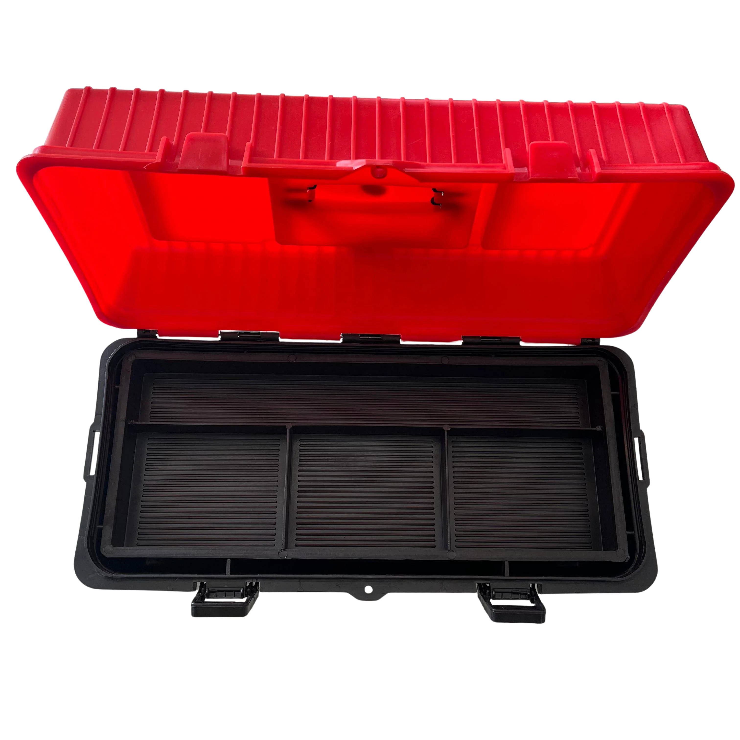 Multipurpose Robust Toolbox with Removable Organizer Tray - Perfect for Professionals and DIY Enthusiasts
