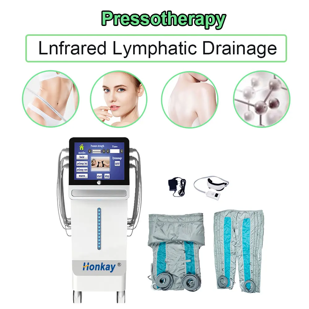 Professional 3 level in 1 infrared Air Pressure presoterapia weight loss pressotherapy machine lymphatic drainage pressotherapie