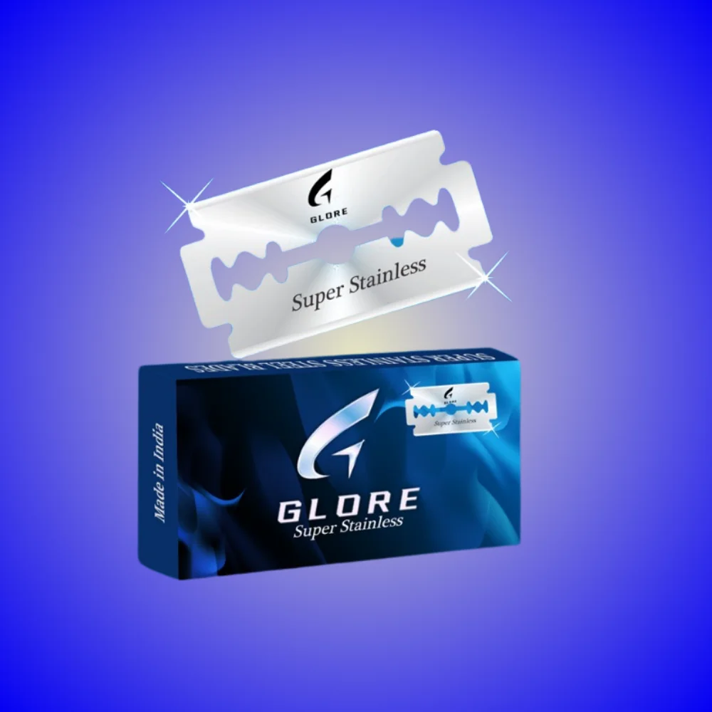 High-Quality Stainless Steel 10-Blade Pack with 20 Tucks per Display Card for Industrial Cutting and Heavy-Duty Made in India