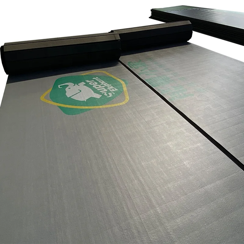 Wholesale OEM Customized XPE Foam Exercise Fitness Mat Judo BJJ Flexi Roll Out Mats