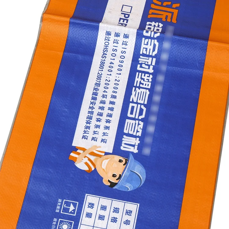 
Strength recycled polypropylene bopp laminated cement mortar 50kg pp woven bags 