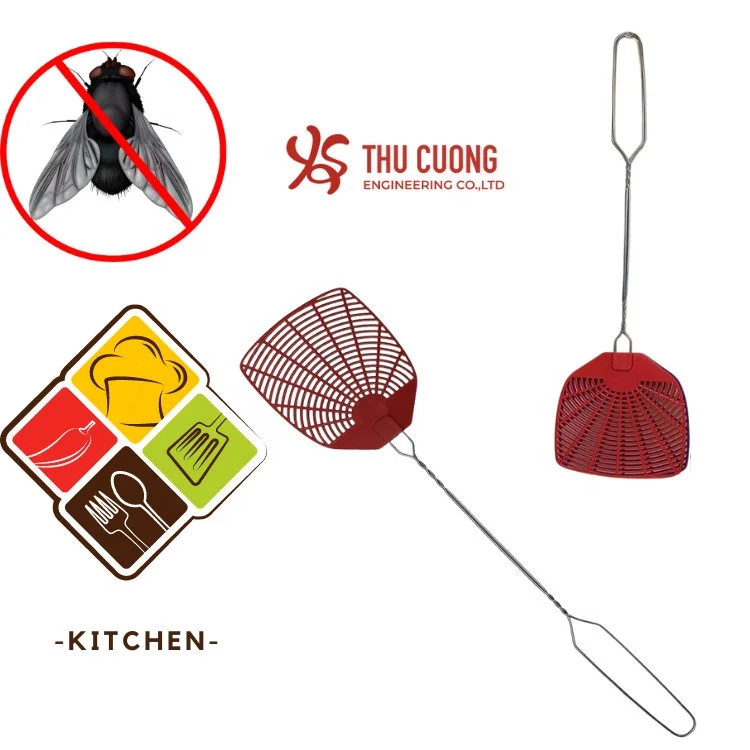 VN Manual fly killer High quality ABS plastic Metal handle Use in kitchen dining area Safe for children Highly effective Insect