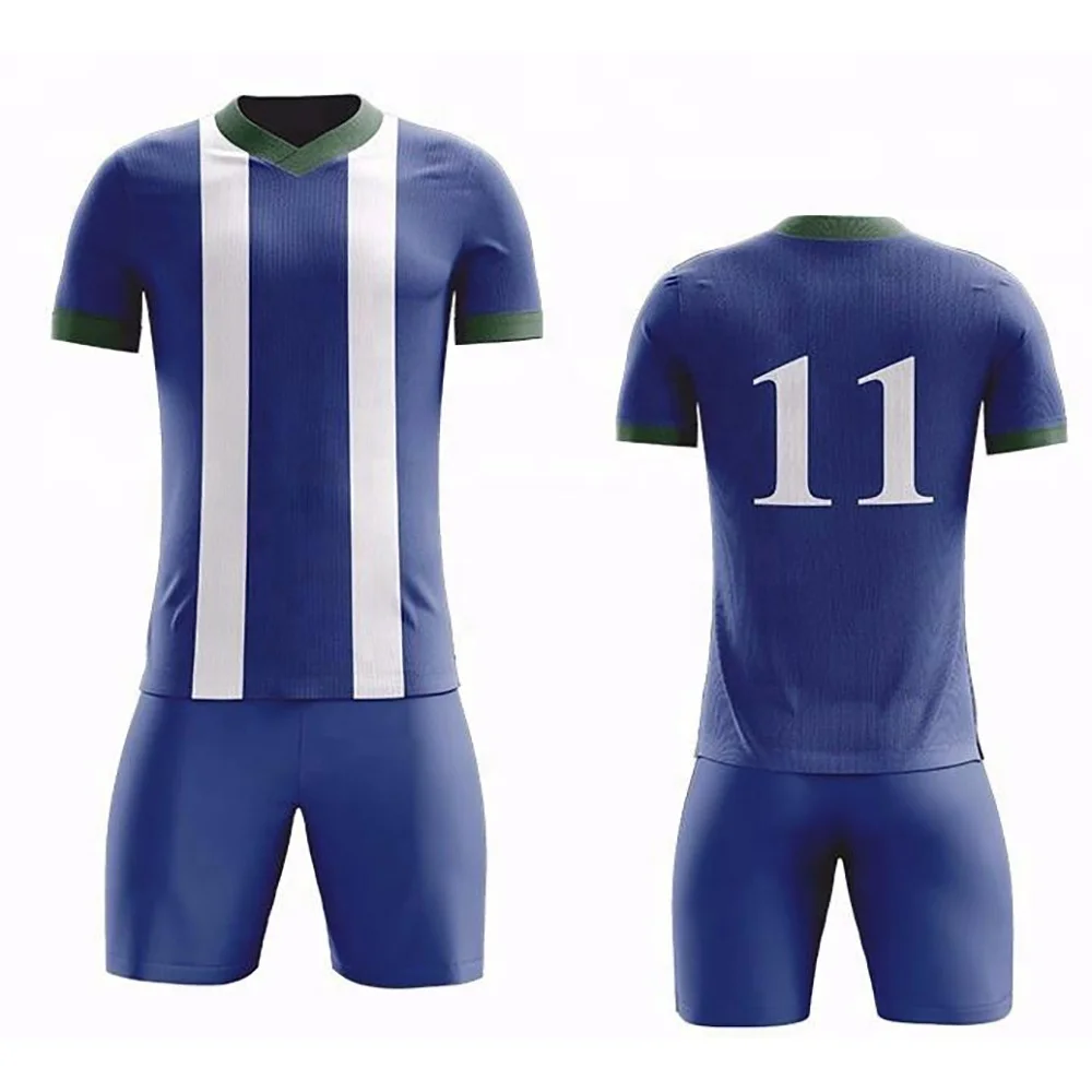 Soccer Uniform With Set Sublimation Sportswear Wholesale Custom Soccer Jersey For Men Football Shirt Suit Jersey Soccer Wear