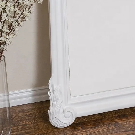 Luxurious wooden frame mirror made from solid wood