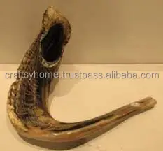 Натуральный Рог Shofar ручной работы для выдувания и религиозного назначения Кошерный полированный сделано в Израиле рог Kudu