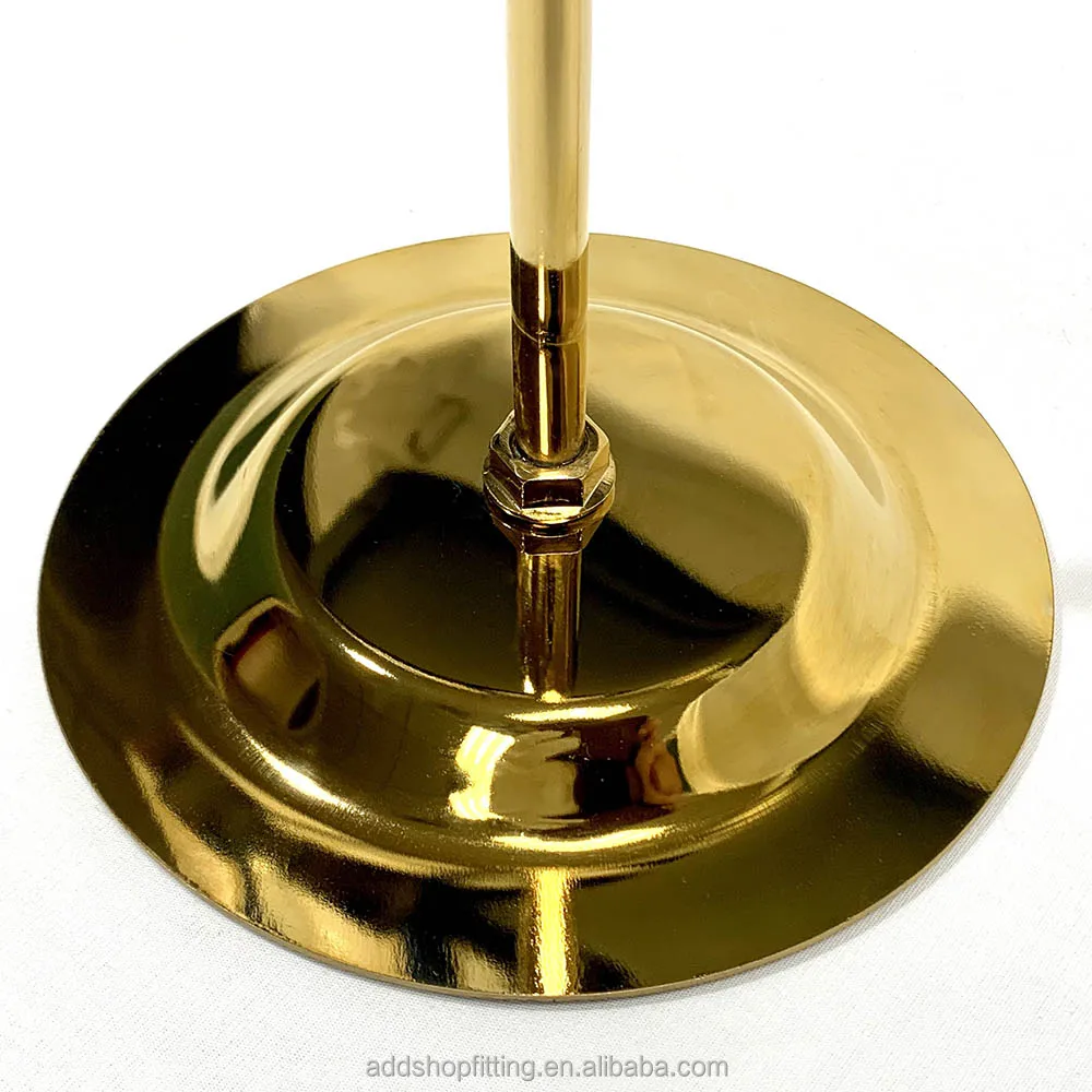 Shop display steel clip hanger display hair extension stand for salon