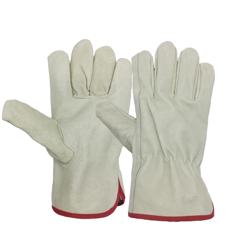 Перчатки рабочие из воловьей кожи с защитой всего ладони по конкурентоспособной цене