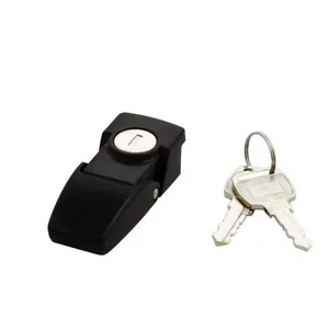 Pedestal lock master key for furniture cabinet lock