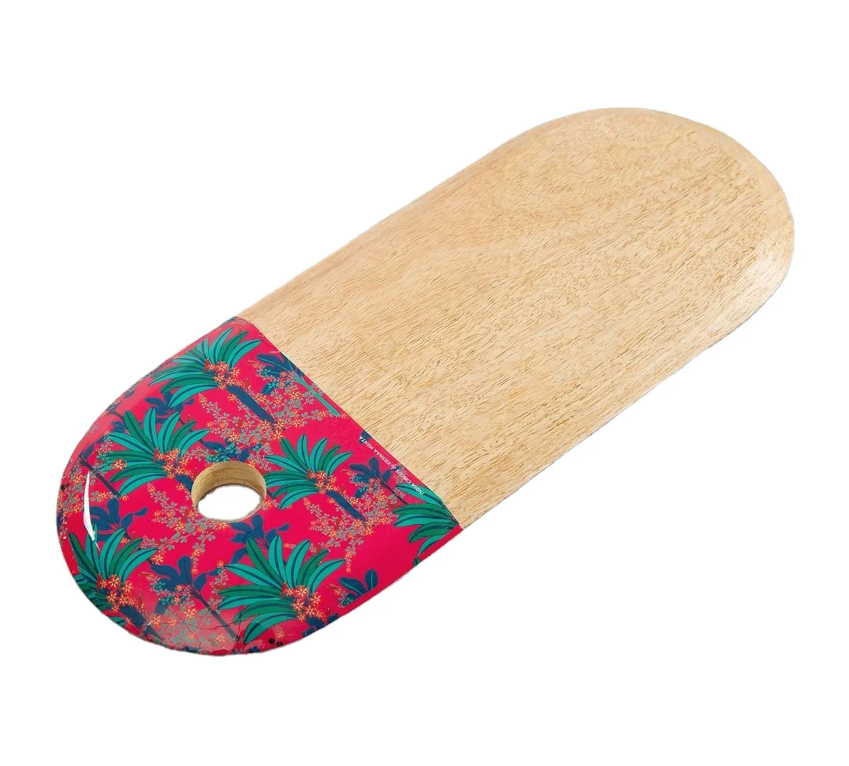 Printed Wooden Fruit Meat Salad Cutting Chopping Board For Home Kitchen Restaurant and Hotel Daily Usage Chopping Board