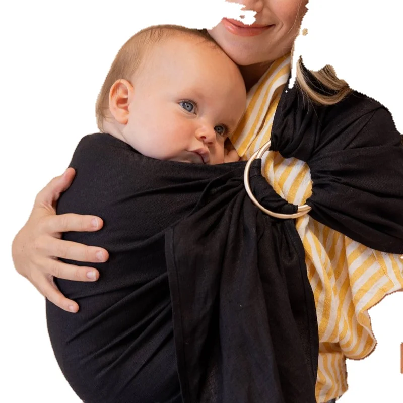 
Wholesale Bamboo Breathable Infantile Baby Sling Ring Carrier 