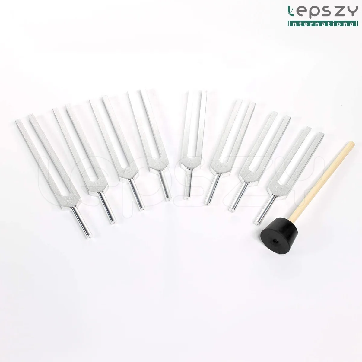 Complete Set of Tuning Forks Kit 9 Pcs