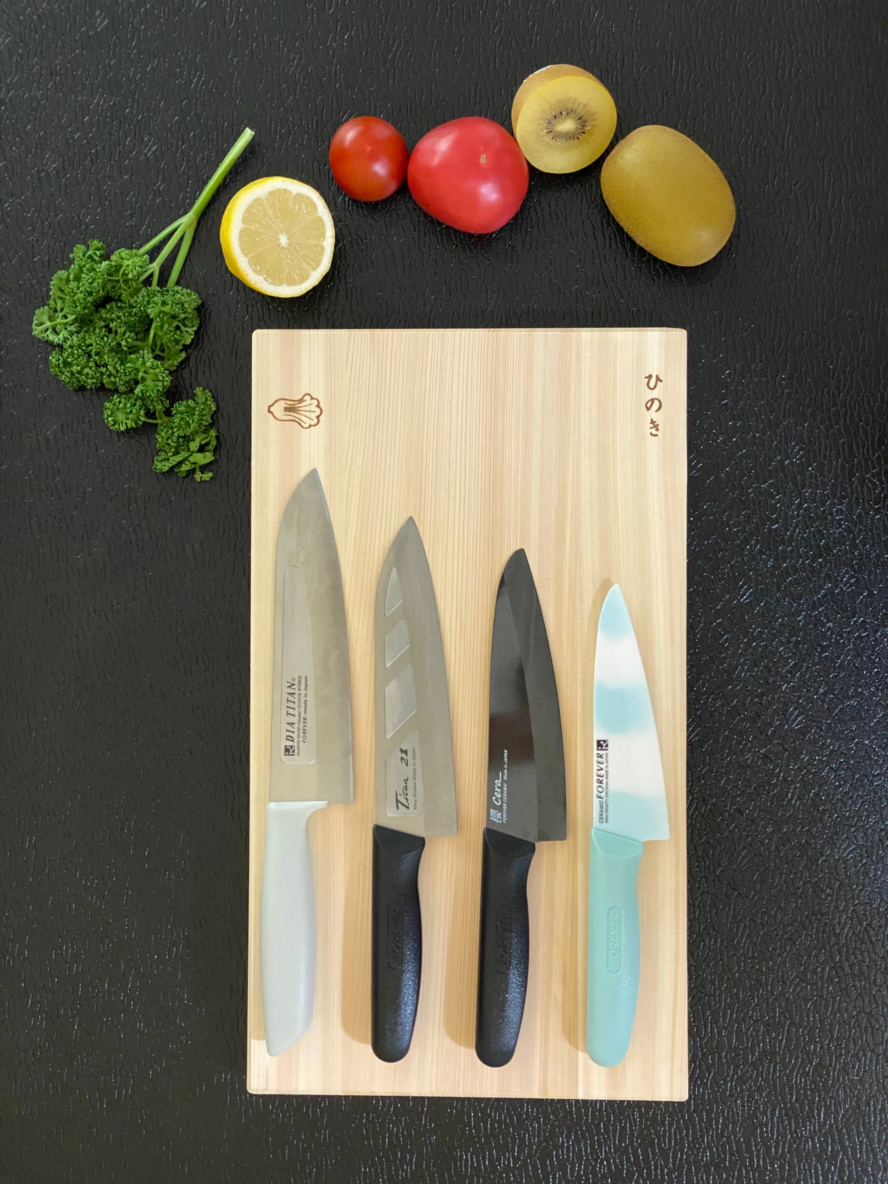 Wooden Cutting Board Made of Kishu Cypress Thickness 1.2mm