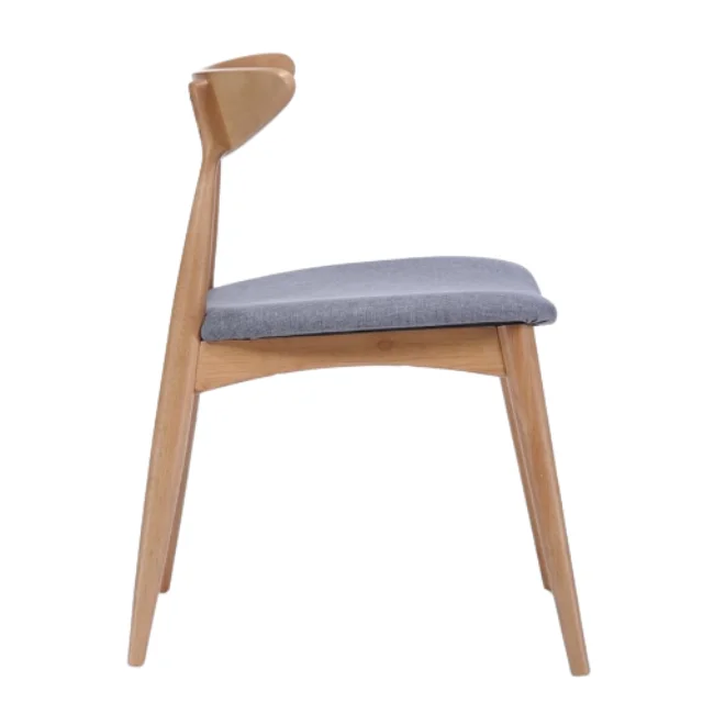 Dining Chairs With Made of Teak Wooden Dining Room Furniture for Restaurant Cafe Coffee Shop High Quality Furniture