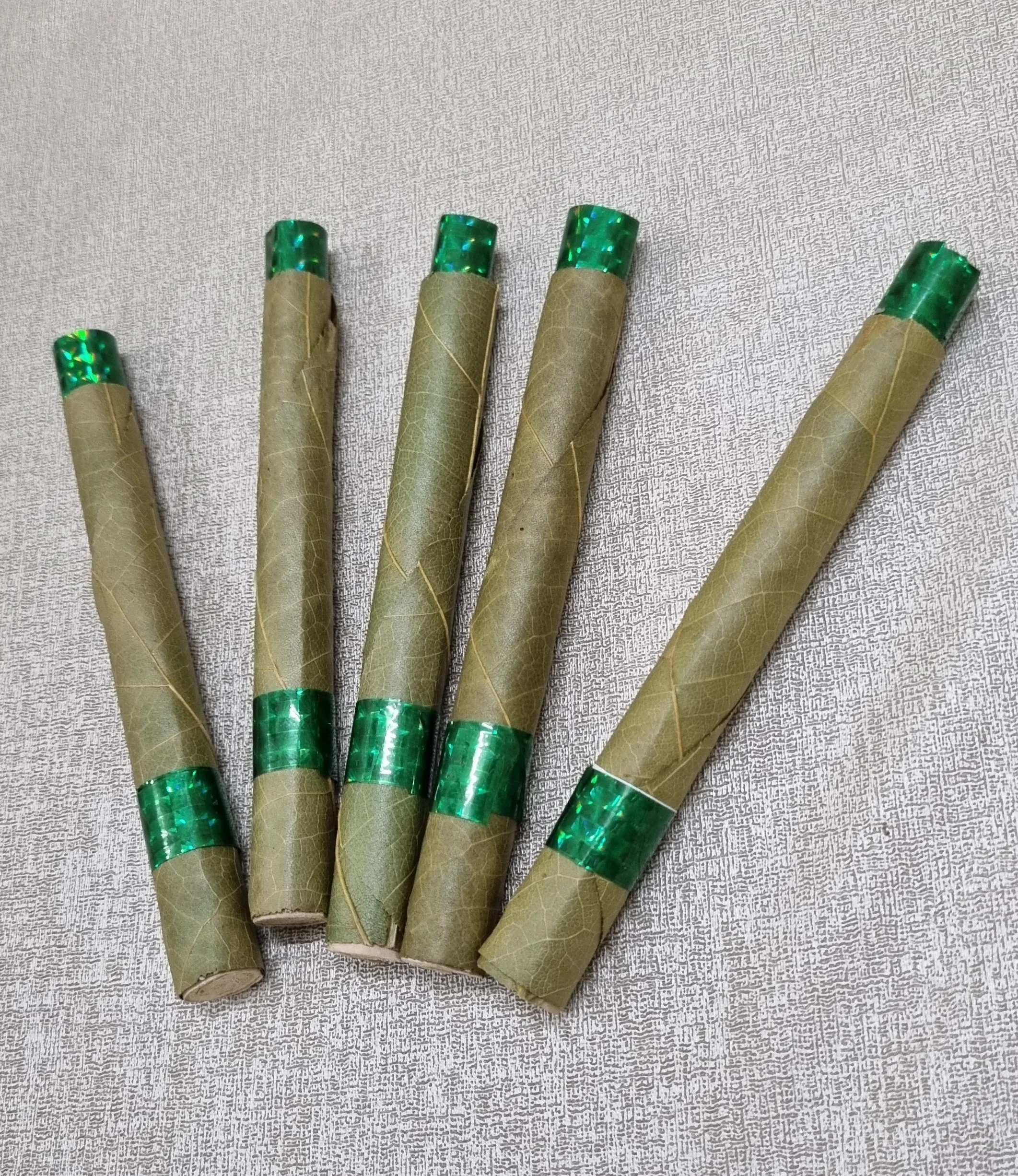 Flavored Palm leaf Mango Watermelon Blueberry Mint Cocoa Litchi Banana Russian Cream filter tips spiral paper filters