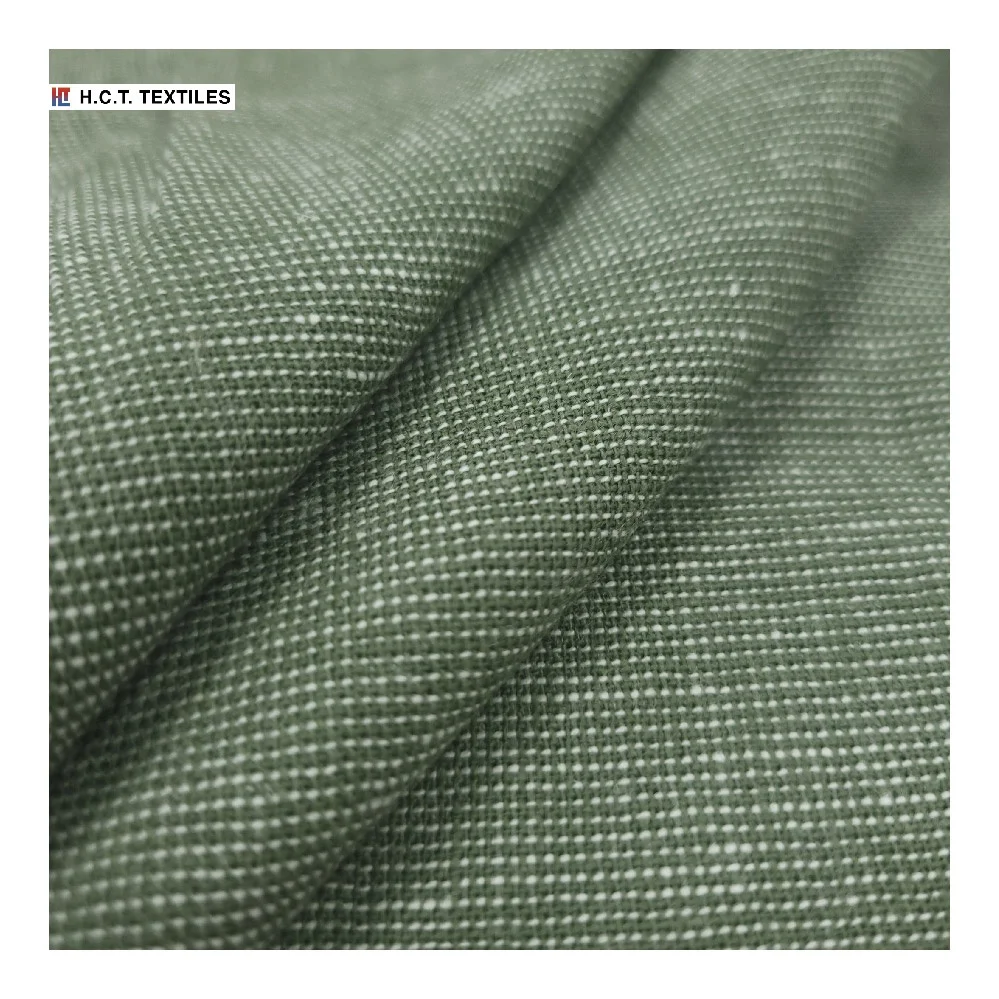 End on end soft Neo Semi-Solid 195g  rayon linen fabric natural