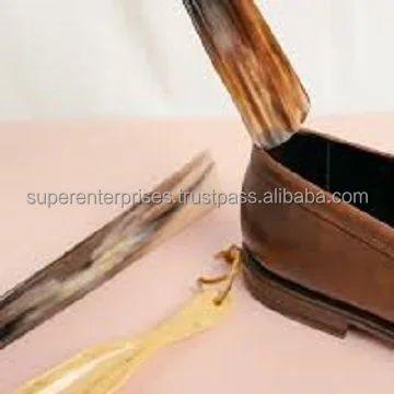 Natural Buffalo Raw Horn Shoe Helper For Unisex Use Handmade Shoehorn for sale perfect for Vikings lovers available for sale