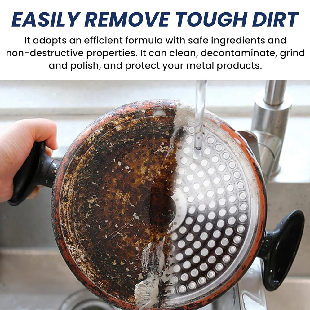 Wholesale High Quality Stainless Steel Cleaning Paste Household kitchen Cleaning Product Cookware Cleaner