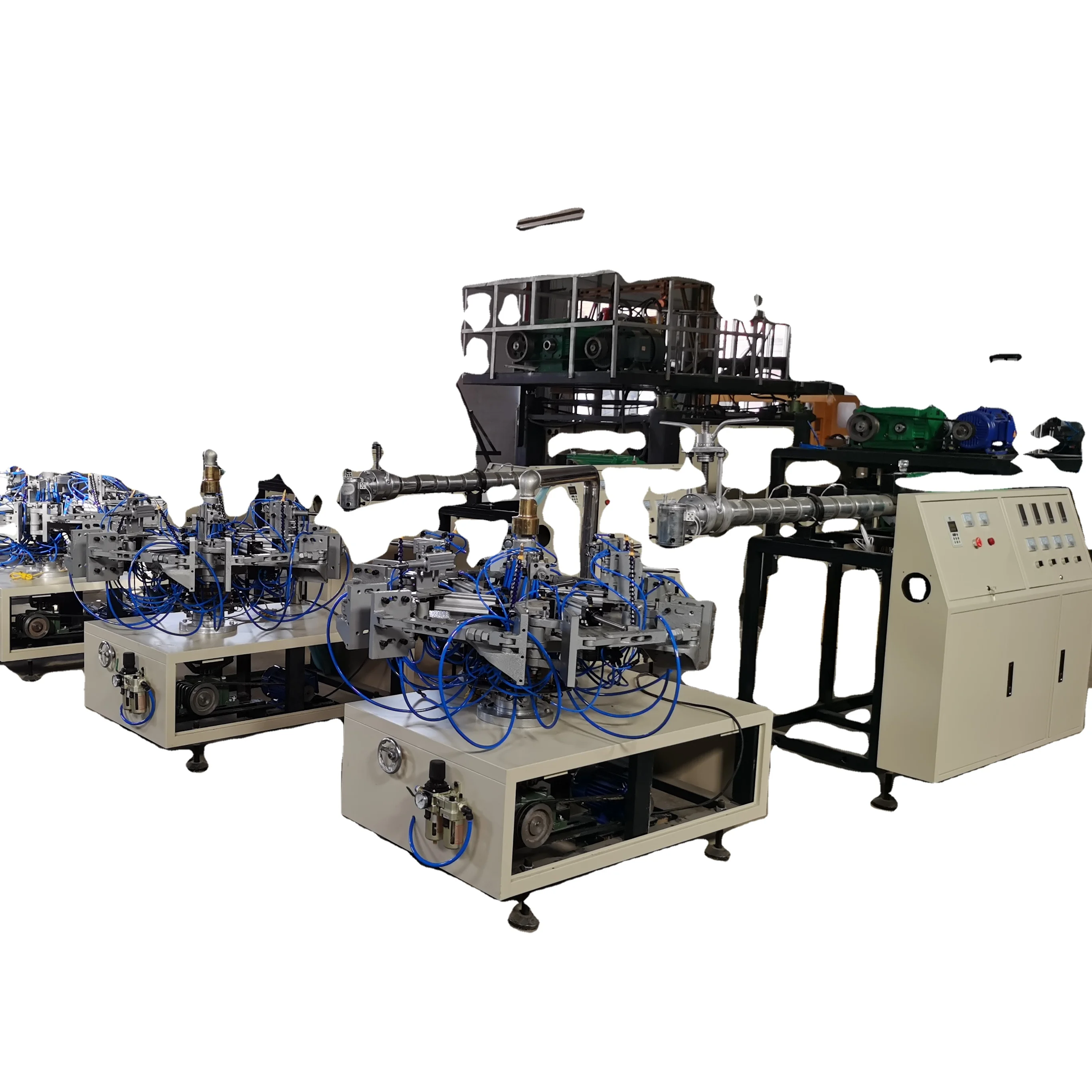 Semi Automatic High quality 3 Cavities AIR PUMP PISTON Blow Molding Machine