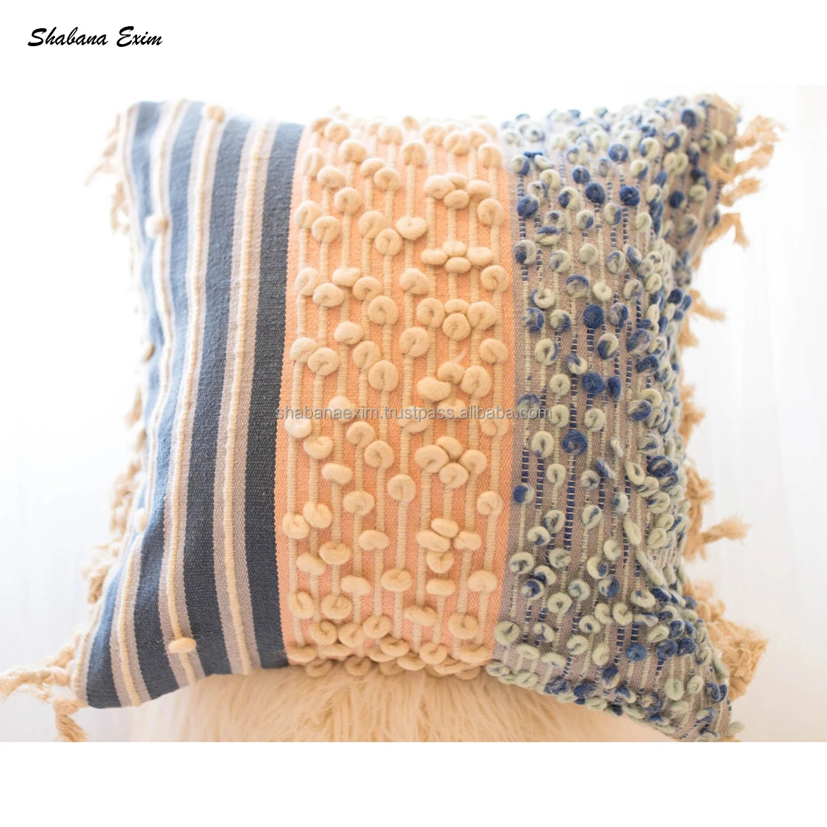 Наволочки в стиле бохо размер под заказ с бахромой узором марокканские подушки для кровати 18X18
