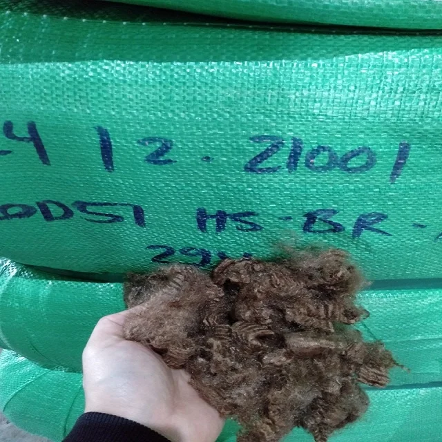 7D-15D HS Brown PSF Vikohasan Manufacturer and synthetic fiber and GRS recycled polyester fibre