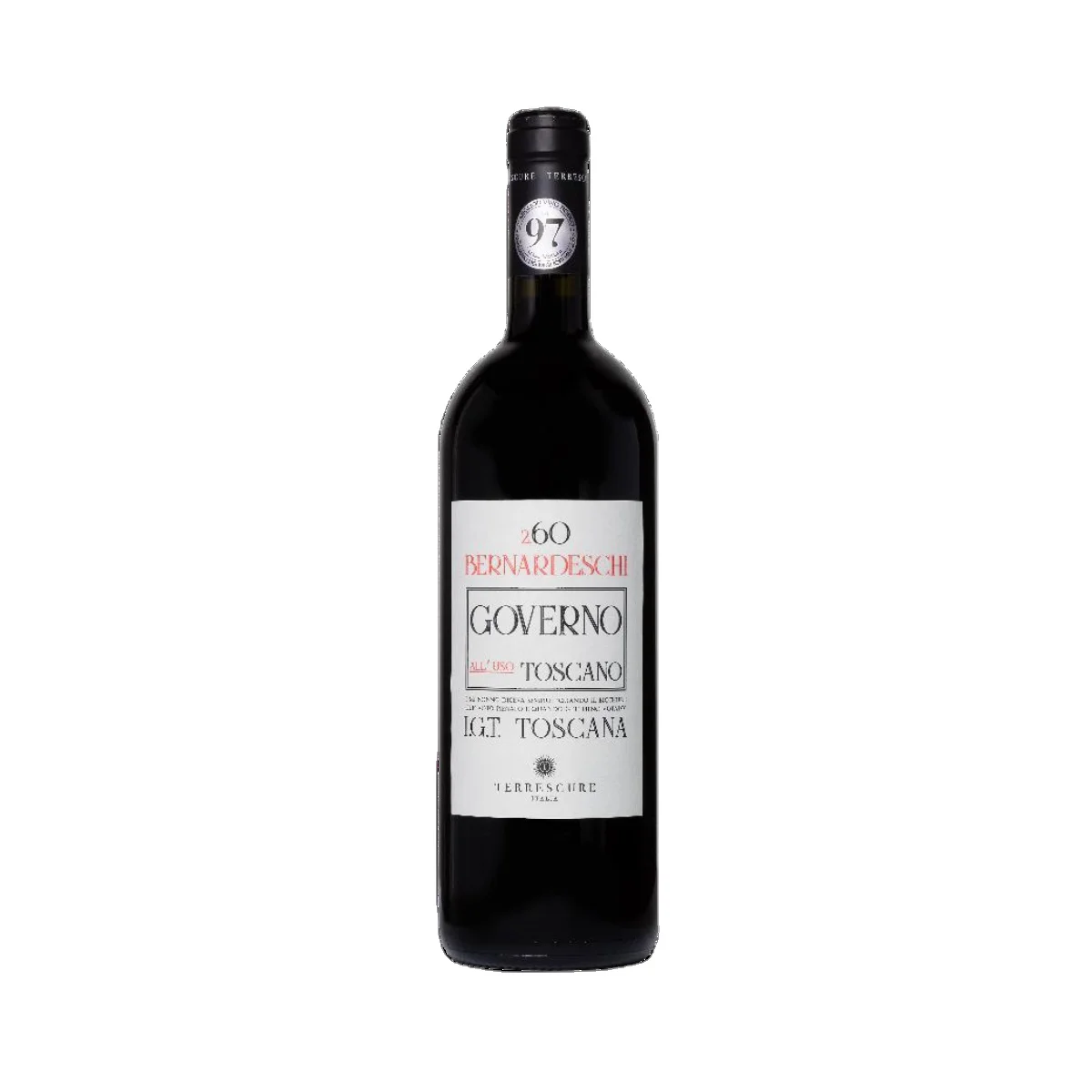 Italian Original Red Wine Blend Sangiovese and Merlot Cabernet Sauvignon - Bernardeschi Wine