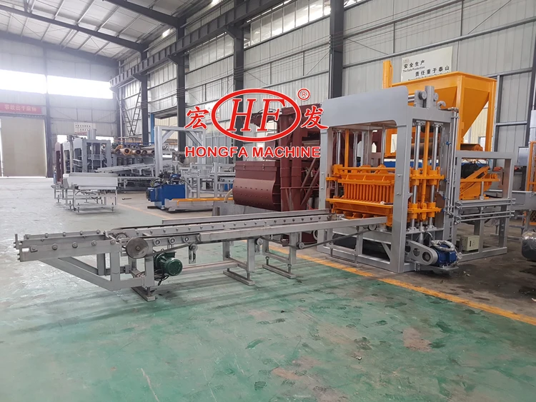 QT6-12 Hydraulic Pressure Paving Block Making Machine Concrete Hollow Brick and Concrete Hollow Block Machine