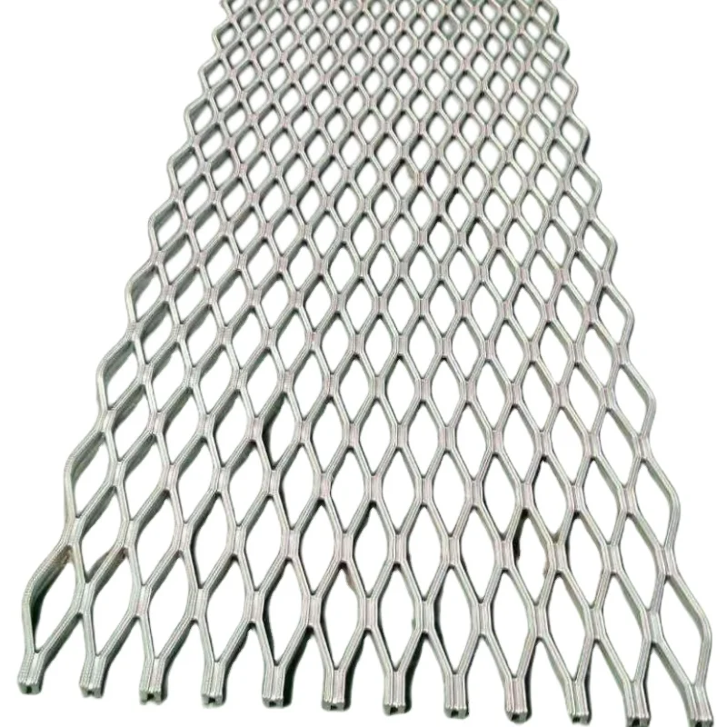 high quality 6063-T6 walkway Aluminum grating catwalk platform expanded walkway mesh safety galvanized steel grating