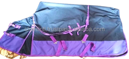 High Quality Equestrian 600D Waterproof Breathable Combo Horse Rug Best Wholesale Price Seasonal Blanket Rain Sheet