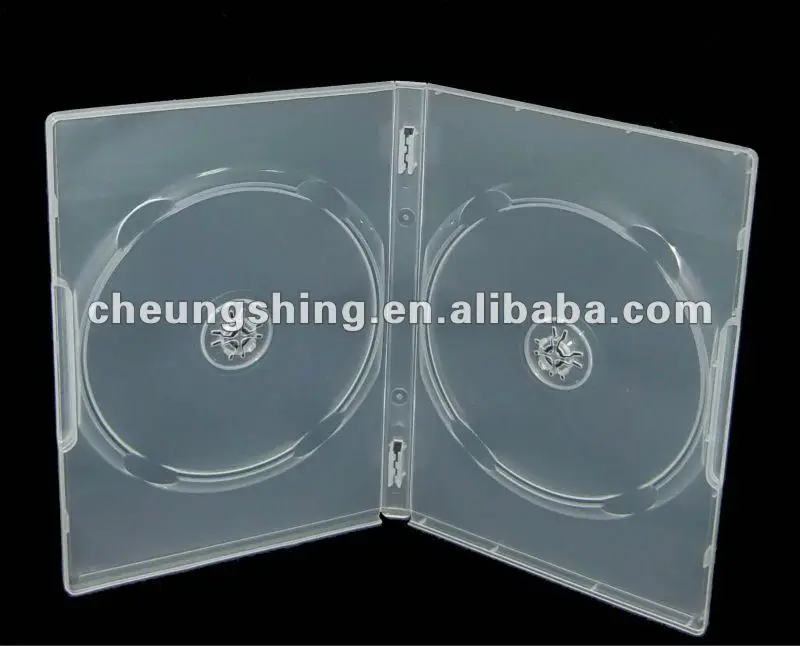 Оптовая продажа 30 лет опыта в производстве CD/DVD 14 мм двойной dvd корпус