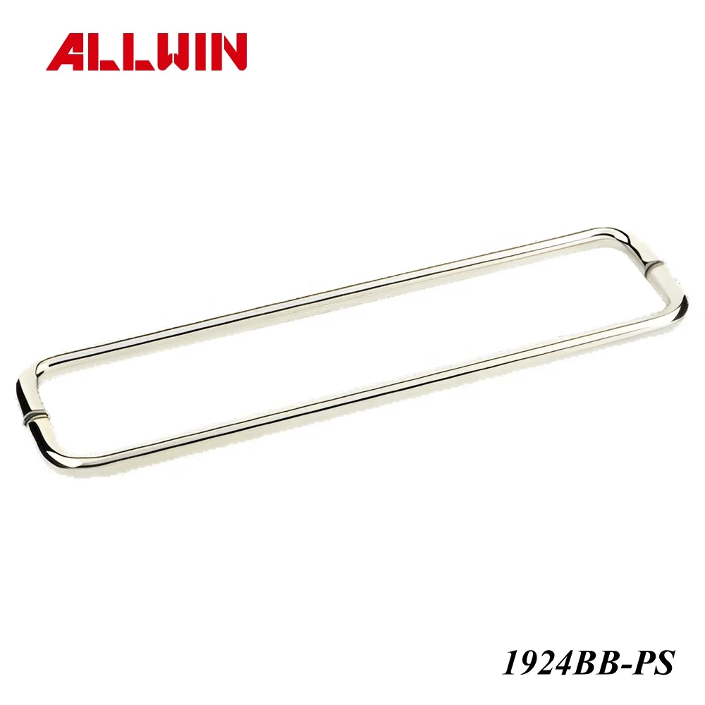 Single Brass Glass Shower Door Handle Wall Mounted Bathroom Towel Bar Rack Holder