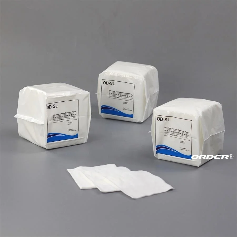 Replace Sontara spunlace non-woven fabric viscose Printed Circuit Board electronics cleanroom wipes Light-Duty clean cloths