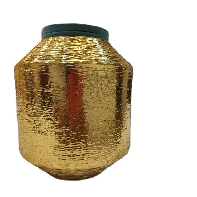 Крупнейший производитель металлической пряжи Sumilon полиэстер/металлическая пряжа чистого золота ST-Type M-Type по самой низкой цене