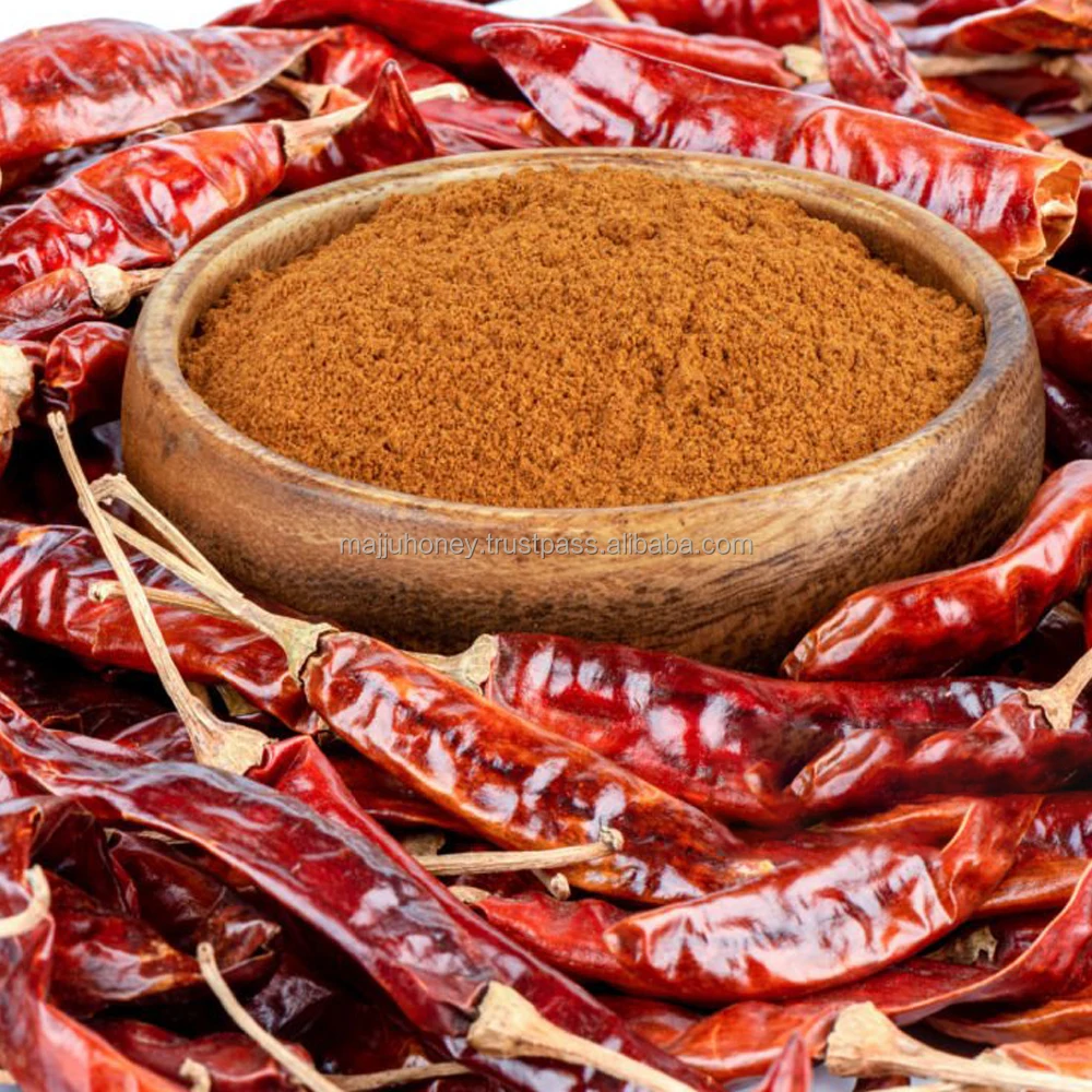 Smoky Intense spice  Aromatic Sannam  Dried Red Chilli Hot and Pungent with stem Suitable for international markets