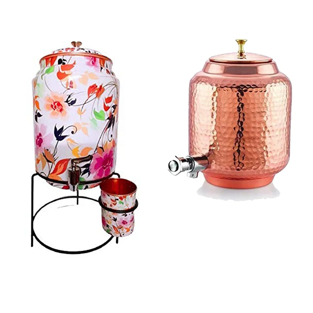 Unique Design Printed Copper Water Dispenser Manufacture in Bulk Quantity from India