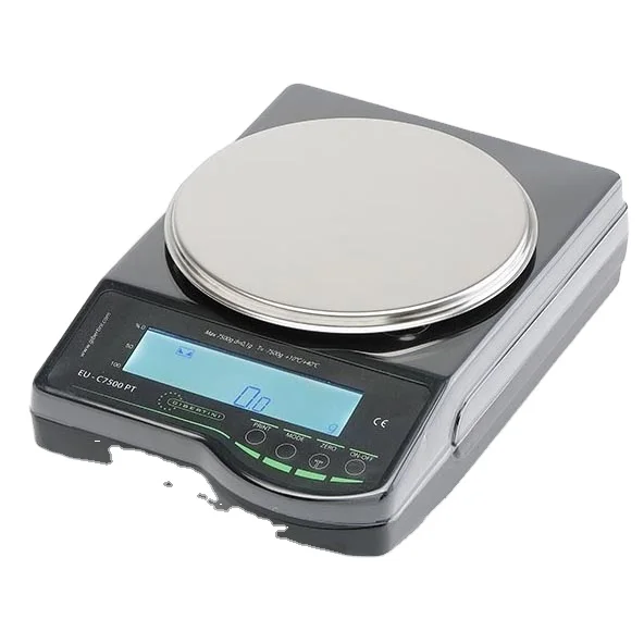 EU-C 7500 DR USB Gibertini - Load Cell Scale Technical balance - with display LCD Made In Italy, Premium Balance