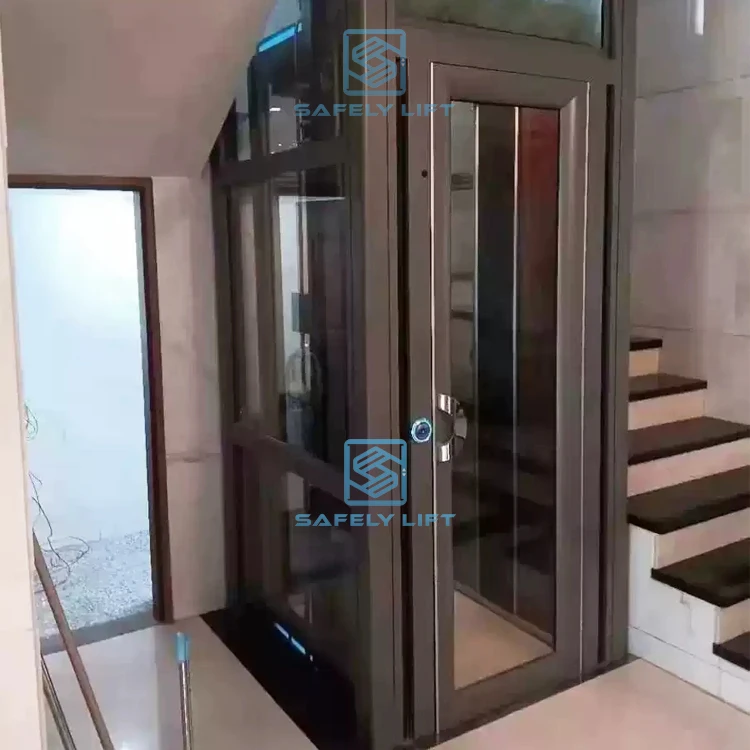 SAFELY  2-4 Floors Hydraulic Mini Factory Sell Indoor/Outdoor Passenger Elevators For Homes