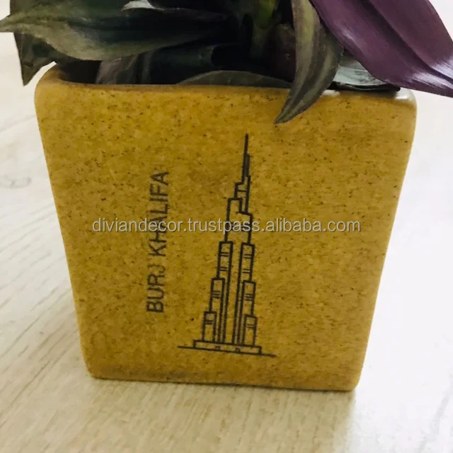 Planter Wooden Handmade Planter Flower Pot For Australia Europe New Zealand Luxury Home Hotel Indian Manufacturer Supplier
