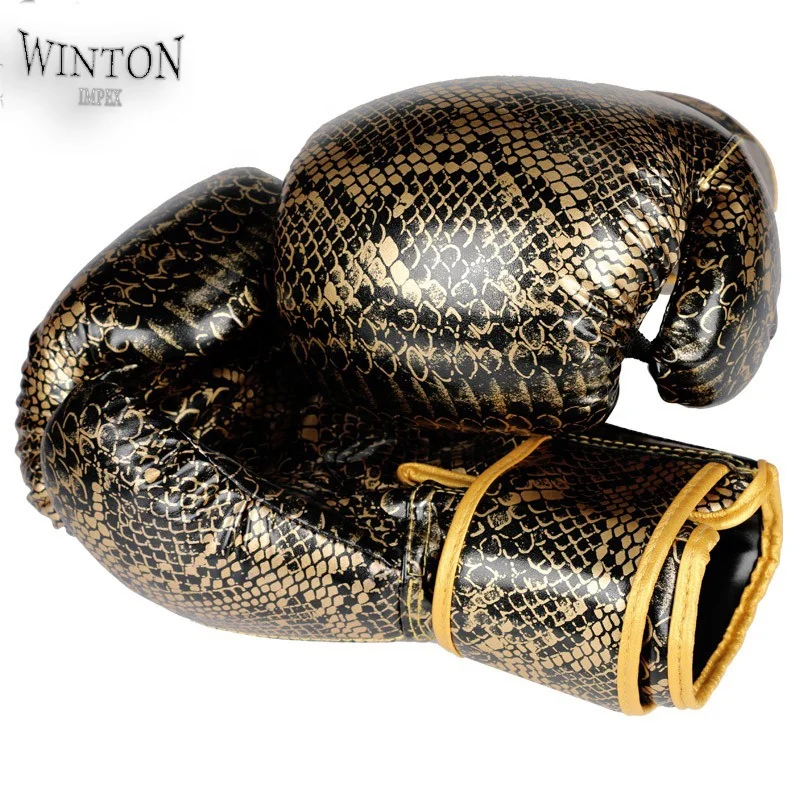 
2021 OEM New Gold Silver Adult Women Men PU Leather Boxing Gear Sand Punching Wear Custom Logo Boxing Gym Wear 