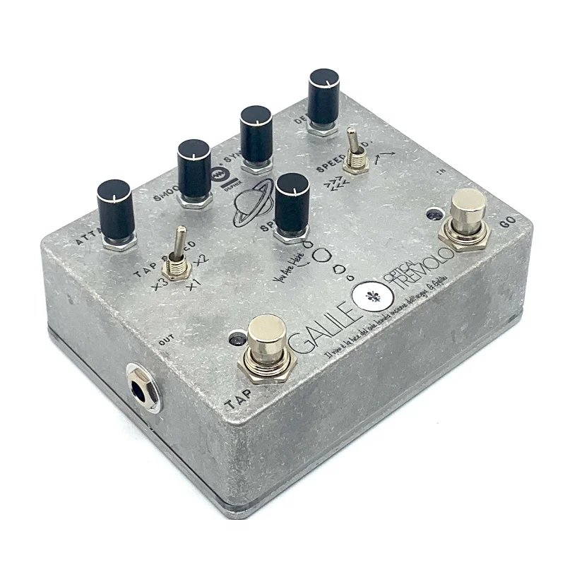 Bass Accessories - Hand Made bass pedal Galileo Optical Tremolo for Elettric Bass - Made in Italy luxury fashion