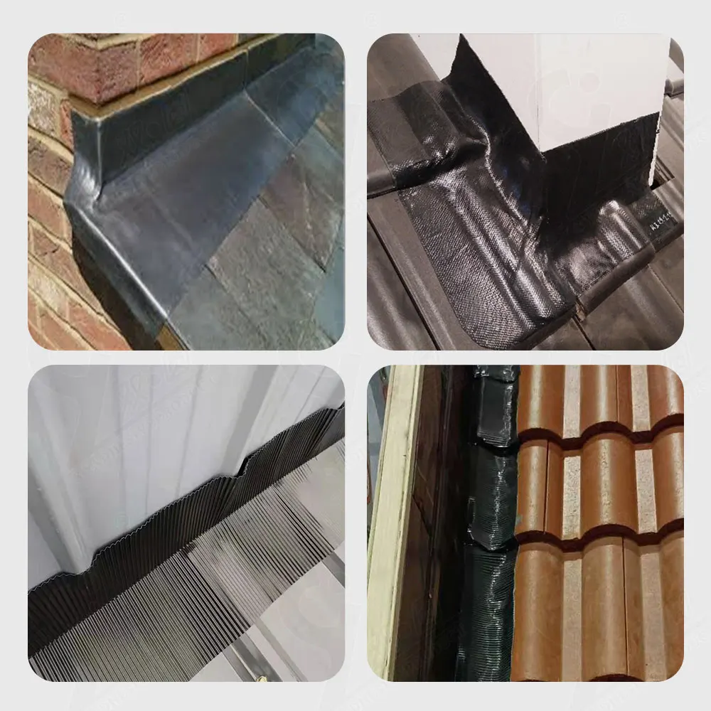 Factory Direct Sales Waterproof Ridge Vent Tape Rollable Membrane for Better Home Insulation