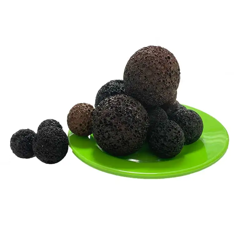 Natural Volcanic Rock Sheet Black/Red Basalt Volcanic Rock Plate An Irregular Volcanic Rock Plate Used For Decoration