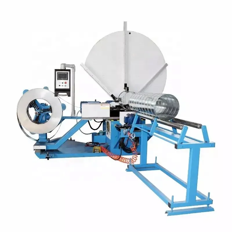 High Quality Widely Used HCY-1.5 Spiral Duct Manufacture Line Round Duct Production Machine For Sale
