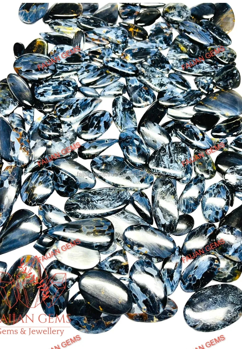 Гладкий полированный кабошон незакрепленный драгоценный камень