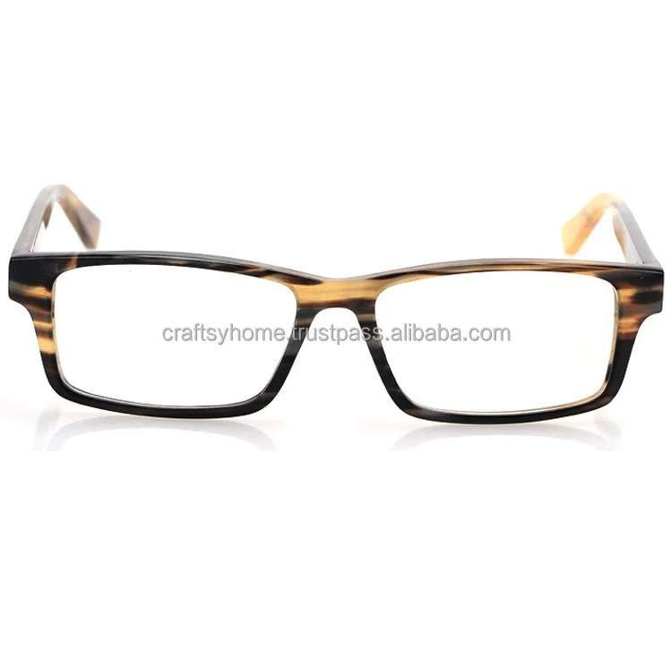Latest Vintage Collection 100% Natural Ox Buffalo Horn Eye wear Glasses For Men Women Cheap Eye wear Optical Frame Wholesale