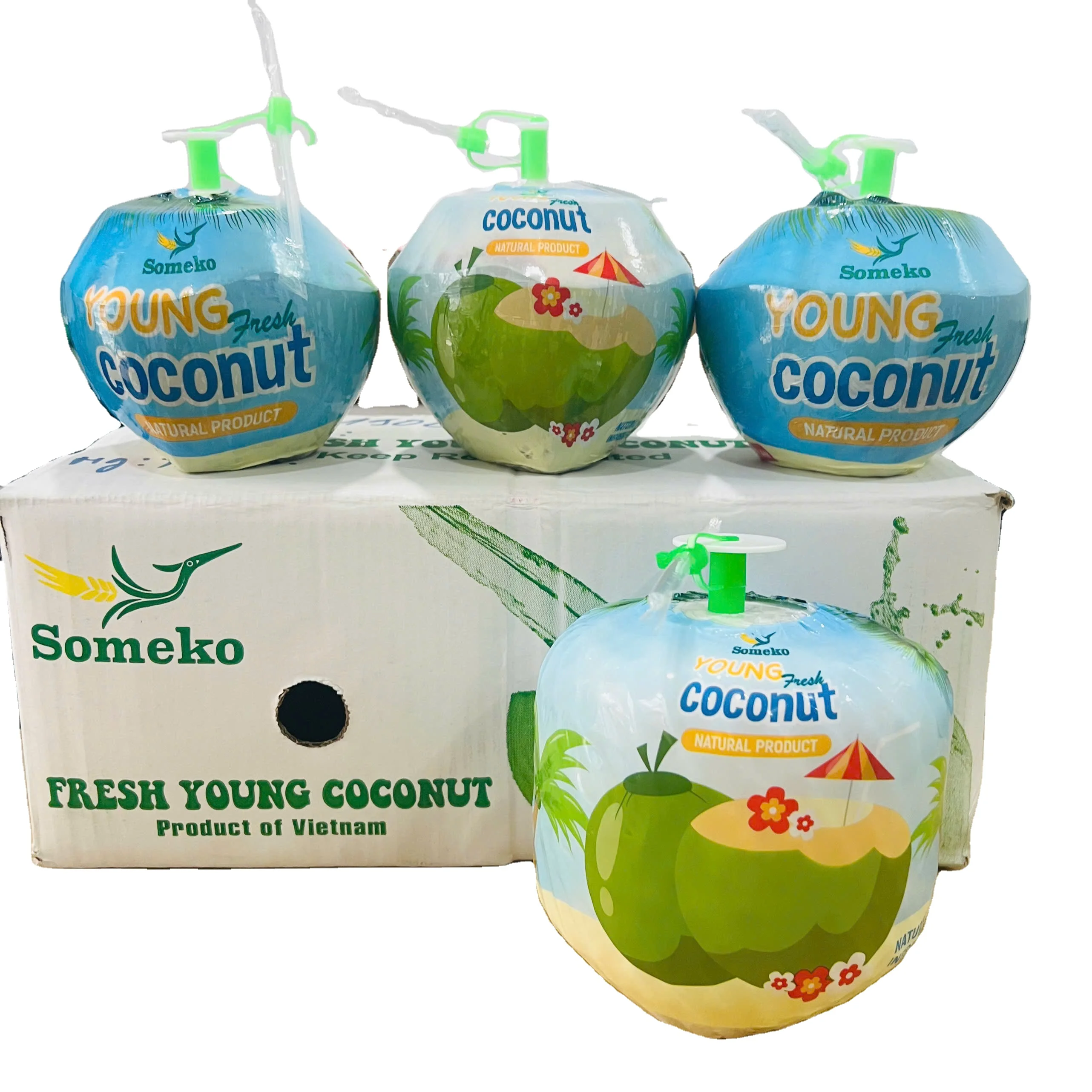 SUPER SALE FRESH YOUNG COCONUT WITH CHEAP PRICE AND GOOD TASTE - WhatsApp +84 358211696 IRISA