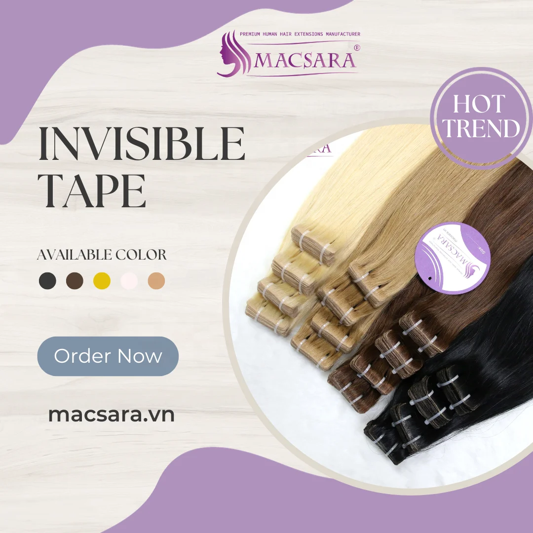 Wholesale Seamless Injected Hand-Tied Tape Tape In Human Hair Extension Remy Invisible Tape Factory Direct Virgin Hair