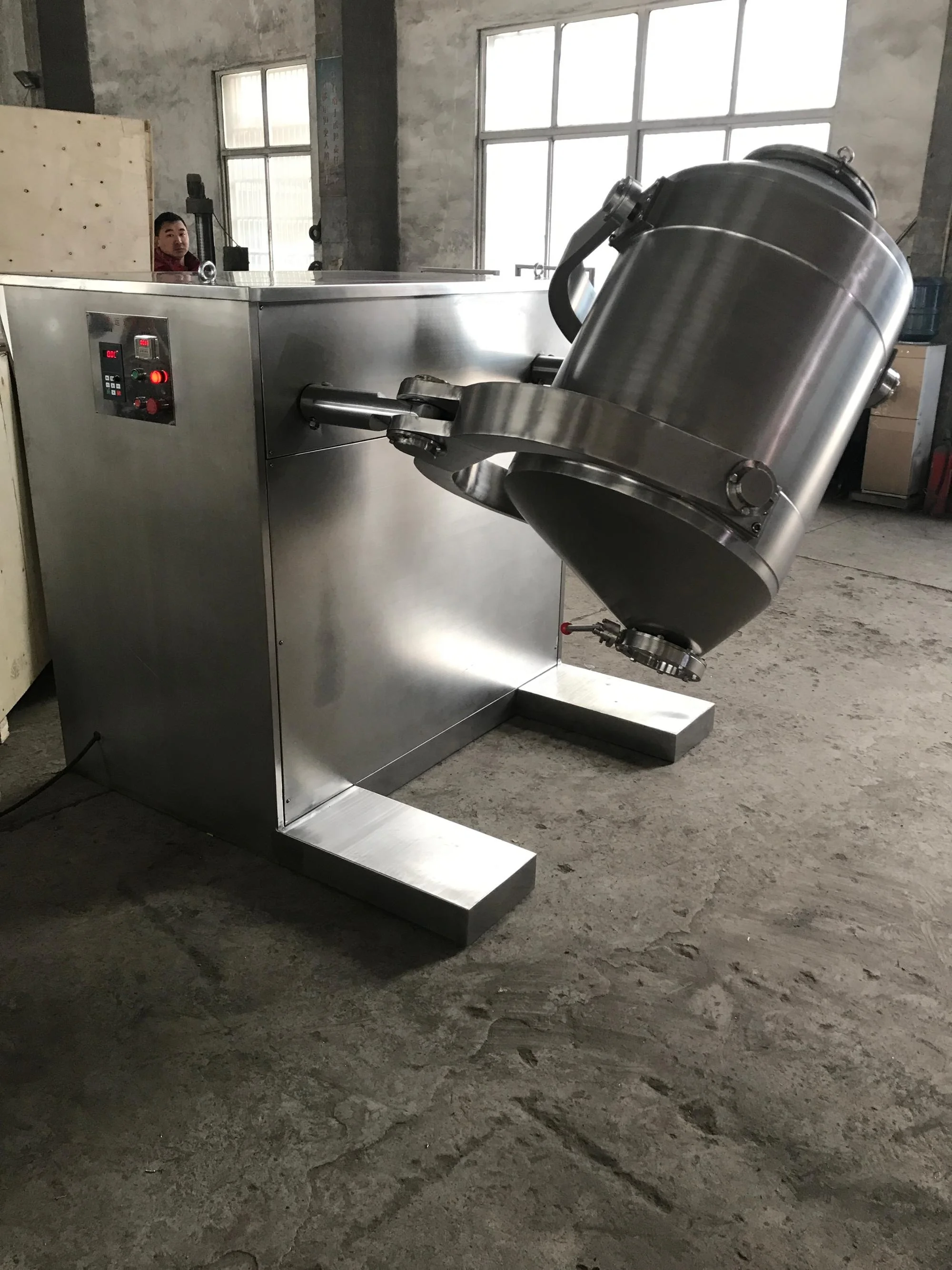 Excellent Material Adjustable Three-dimensional 3d Lab High Speed Mixer