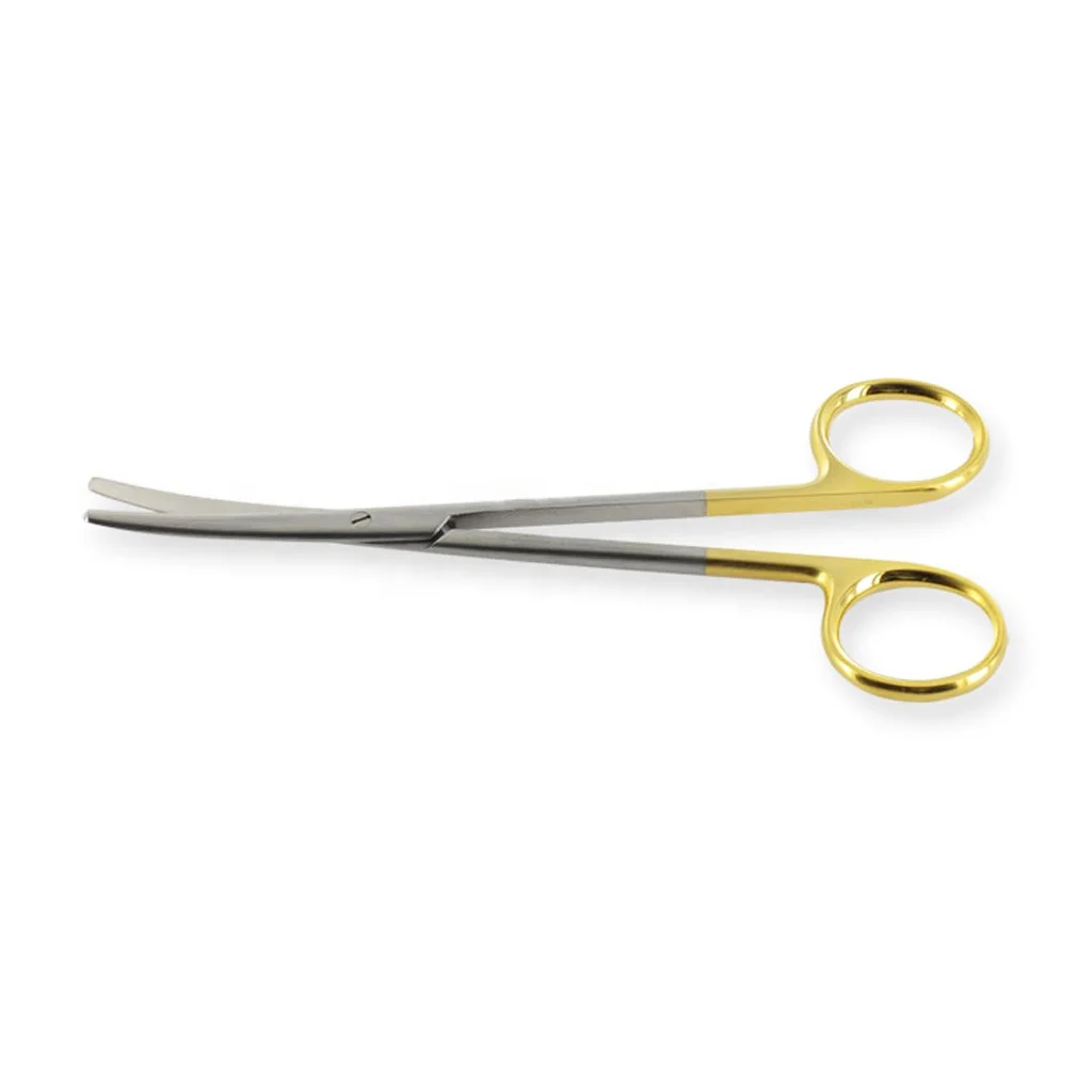 Metzenbaum Dissecting Scissor With Tungsten Carbide Surgical Scissor Straight & Curved Breast Augmentation Instruments